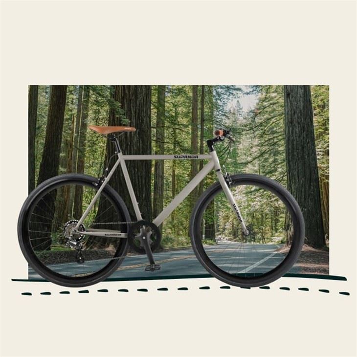 7 speed hybrid bike