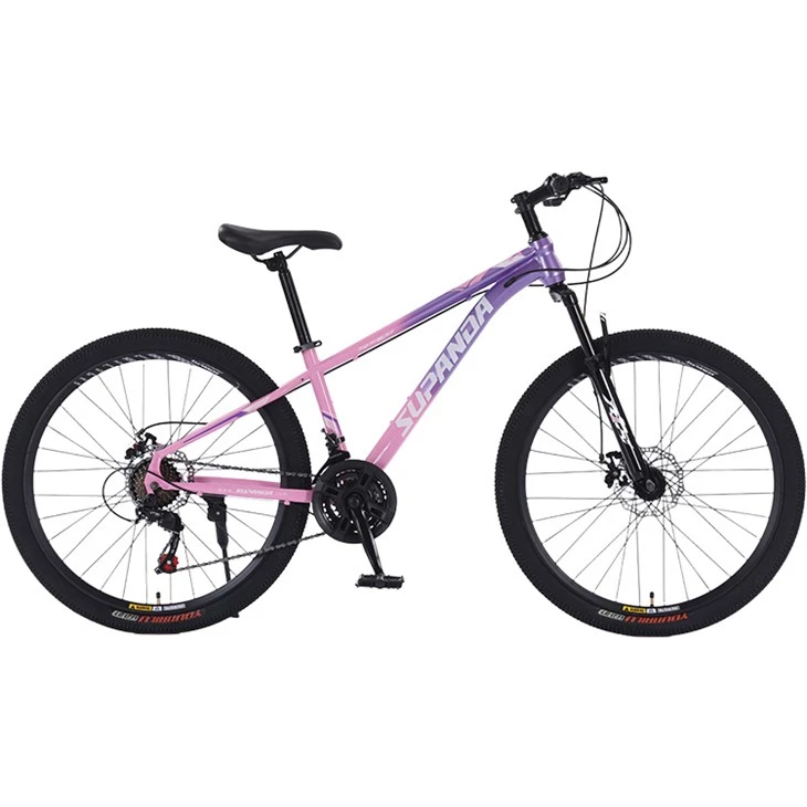 SUPANDA 26 dyuymli yuqori karbonli po'latdan yasalgan ramka MTB 21 tezligi